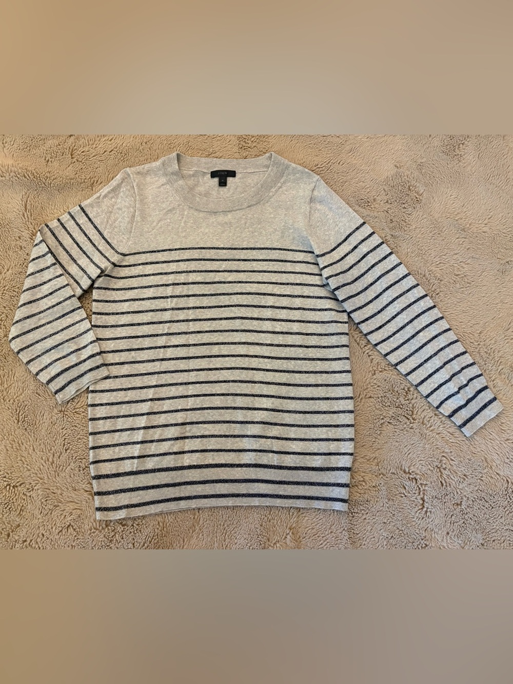 J. Crew striped sweater, women’s Medium